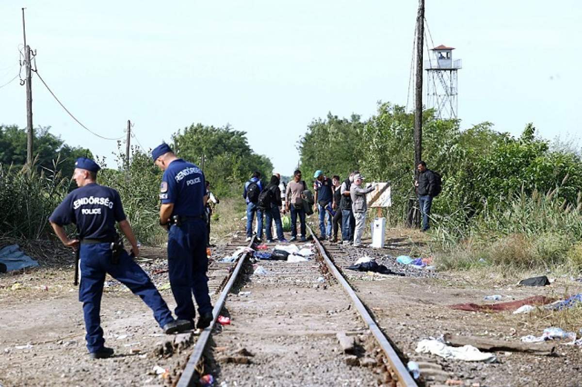 Situaţie disperată la graniţa cu Serbia! Poliţia ungară a închis principalul punct de trecere a frontierei