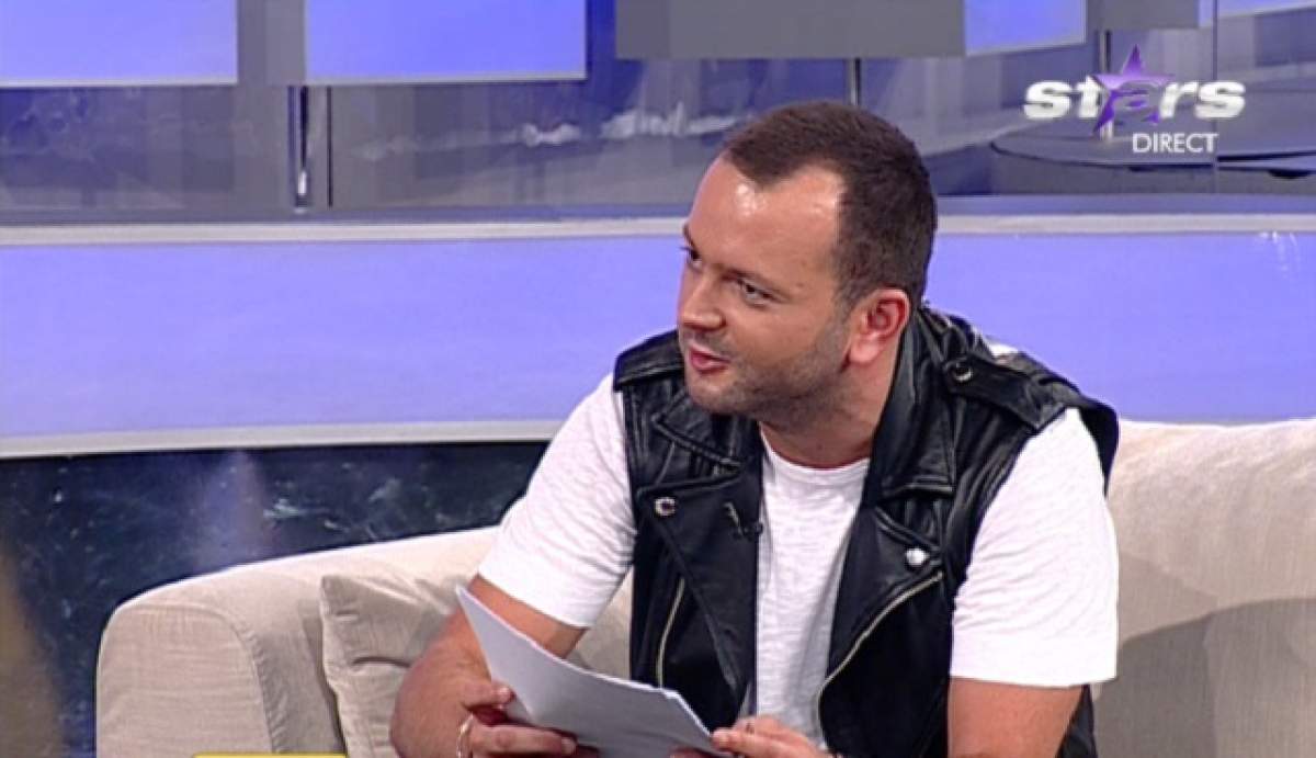 L-a bulversat pe Mihai Morar cu ţinuta ei: "De ce îţi tot ridici bluza?" Prezentatorul a primit răspunsul: "Îmi cade şi mi se văd sânii!"