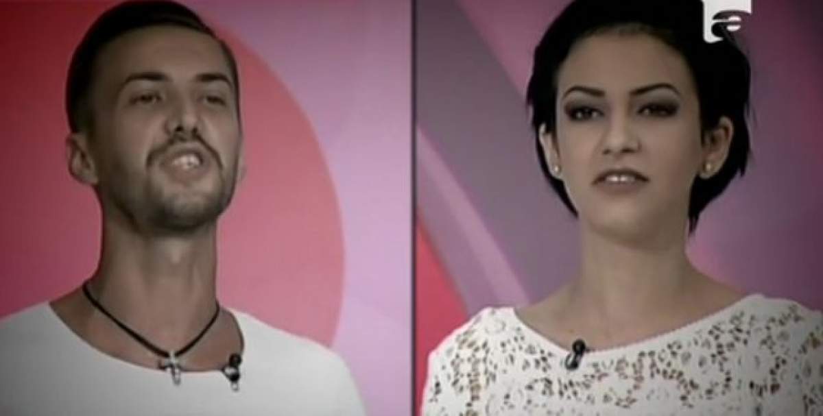 VIDEO /  Ce nu s-a văzut la TV până acum!  Andrada şi Radu de la "Mireasă pentru fiul meu", la un pas să-şi scoată ochii în pauza publicitară