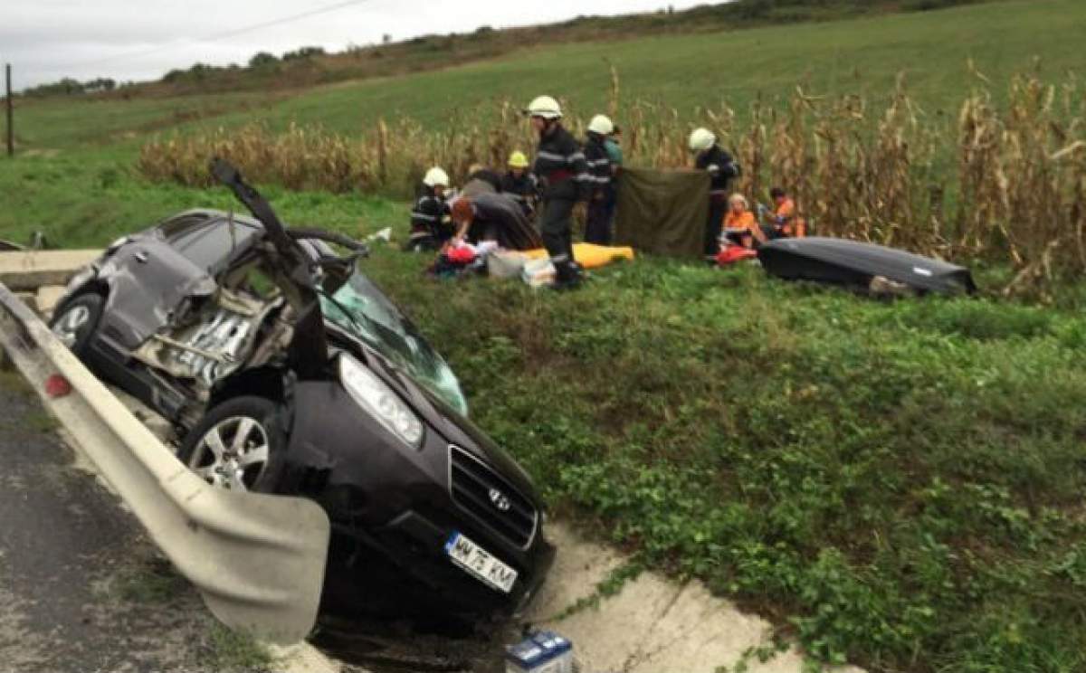 Accident TERIBIL în  România. Un copil a murit, alţi doi au fost duşi la spital!