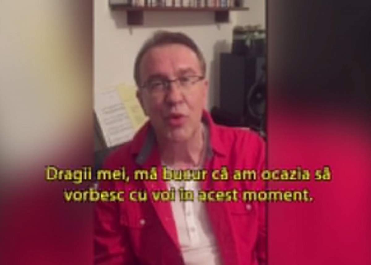 Primul mesaj al lui Gabriel Cotabiţă, după ce a fost la un pas de moarte: "Dragii mei, mă bucur că am ocazia..."