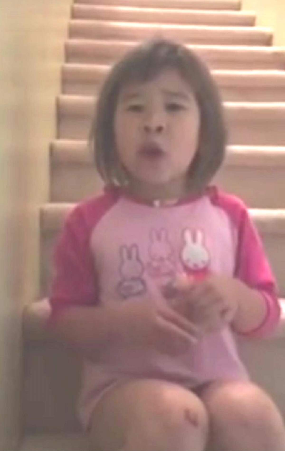 VIDEO / Mesaj emoţionant de la o fetiţă de şase ani afectată de certurile de după divorţul părinţilor ei!
