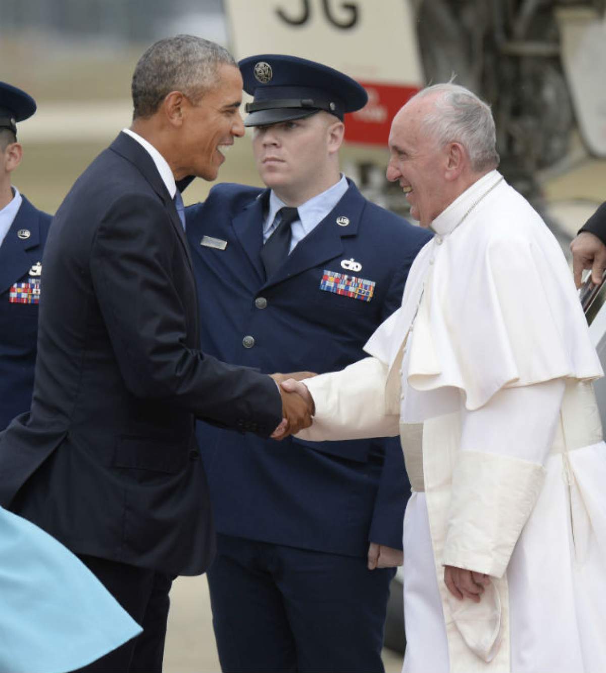 Papa Francisc, primire inedită în America! I-au imprimat chipul pe un aliment de bază
