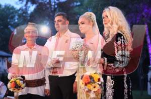FOTO / Imagini nemaivăzute de la nunta lui Marcel Toader cu Maria Constantin