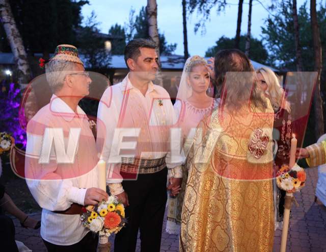 FOTO / Imagini nemaivăzute de la nunta lui Marcel Toader cu Maria Constantin