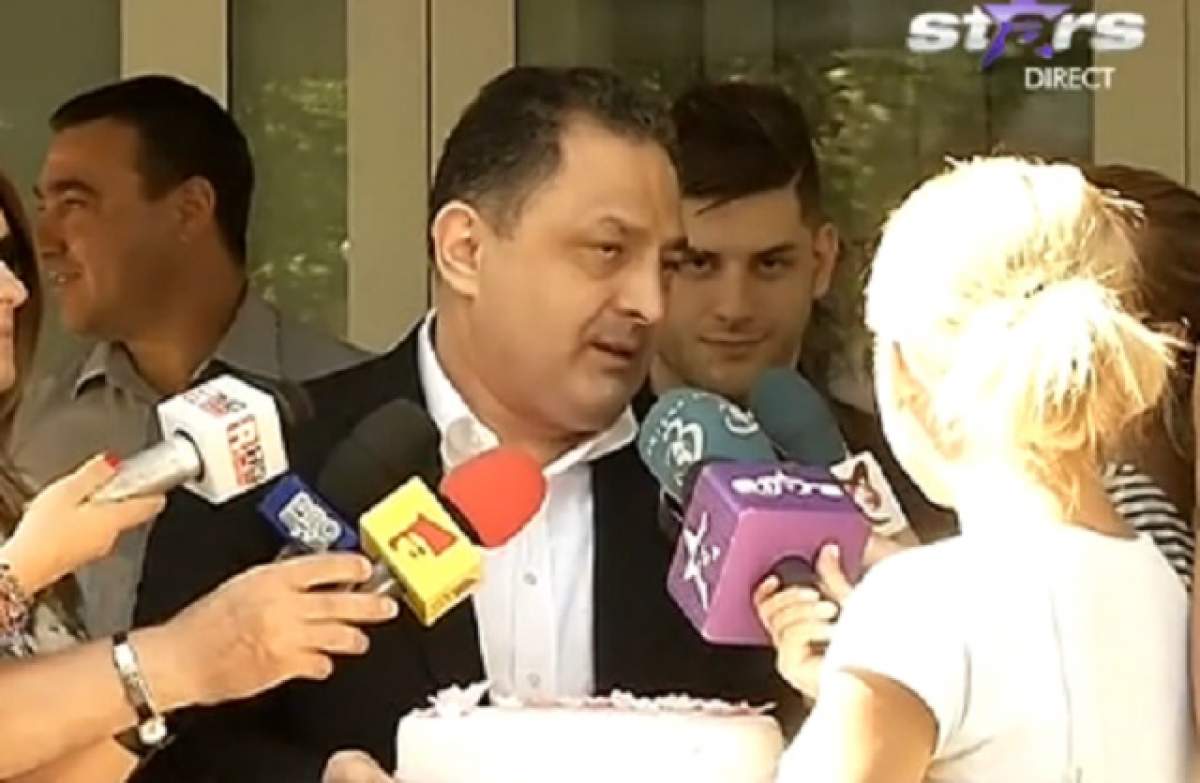 VIDEO / Primele declaraţii ale lui Marian Vanghelie, după ce a devenit tată: "Când am luat-o în braţe..."