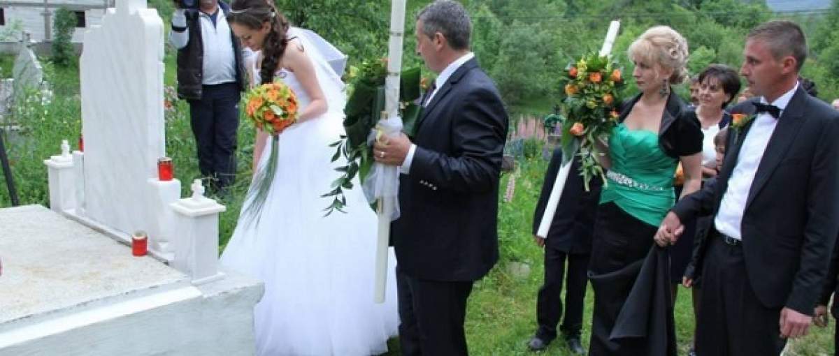 A impresionat o ţară întreagă! Ce a făcut o mireasă chiar în ziua nunţii ei în  cimitir