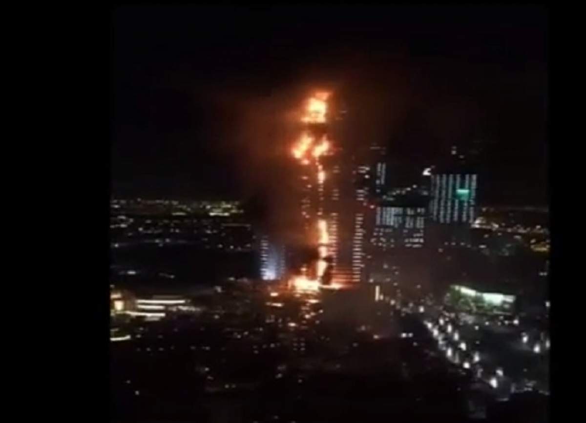 VIDEO /  Şi-a cărat mama paralizată în spate ca s-o scape din flăcări! Povestea dramatică a unor victime ale incendiului de la hotelul de lux din Dubai