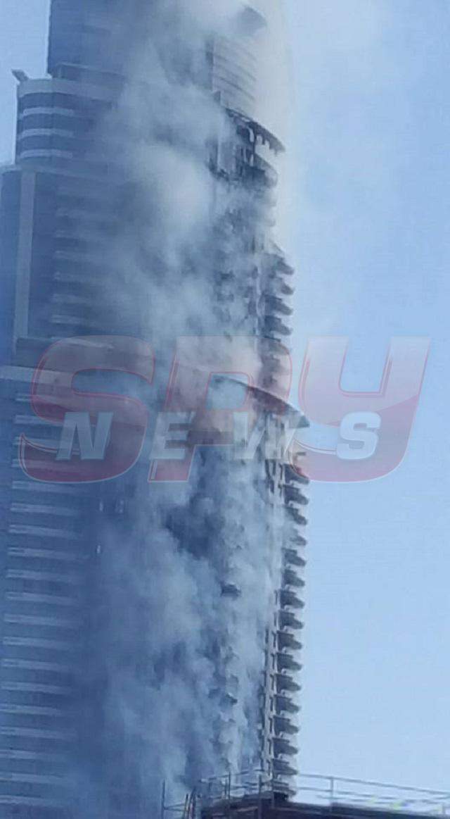 FOTO / Imaginile groazei! Cum a ajuns cenuşă hotelul din Dubai ars în seara de Revelion