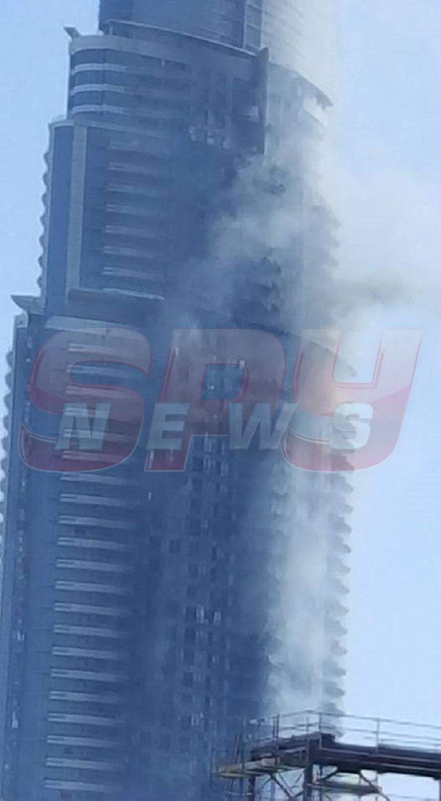 FOTO / Imaginile groazei! Cum a ajuns cenuşă hotelul din Dubai ars în seara de Revelion