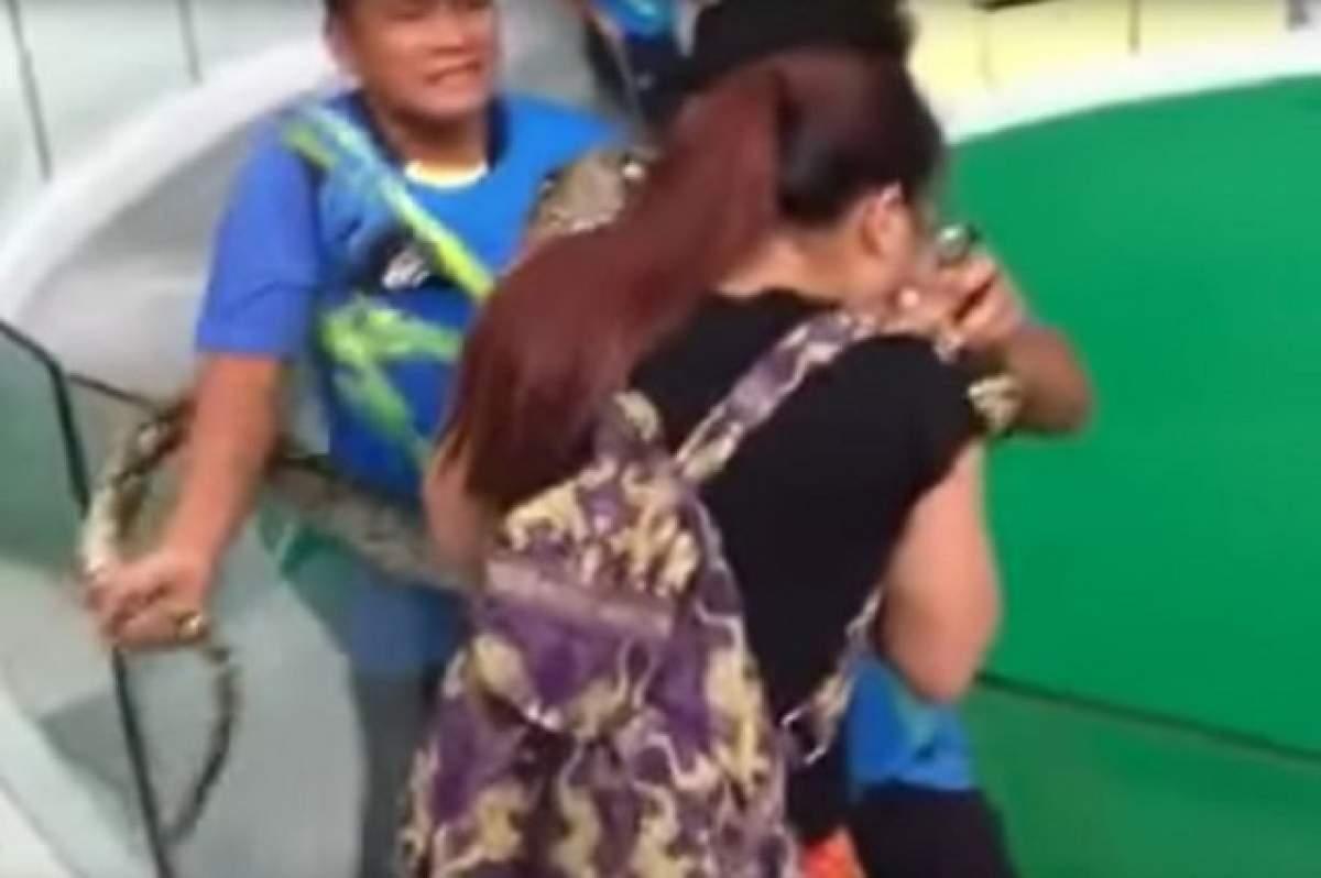 VIDEO / Terifiant! A vrut să sărute un șarpe. Ce a pățit câteva secunde mai târziu