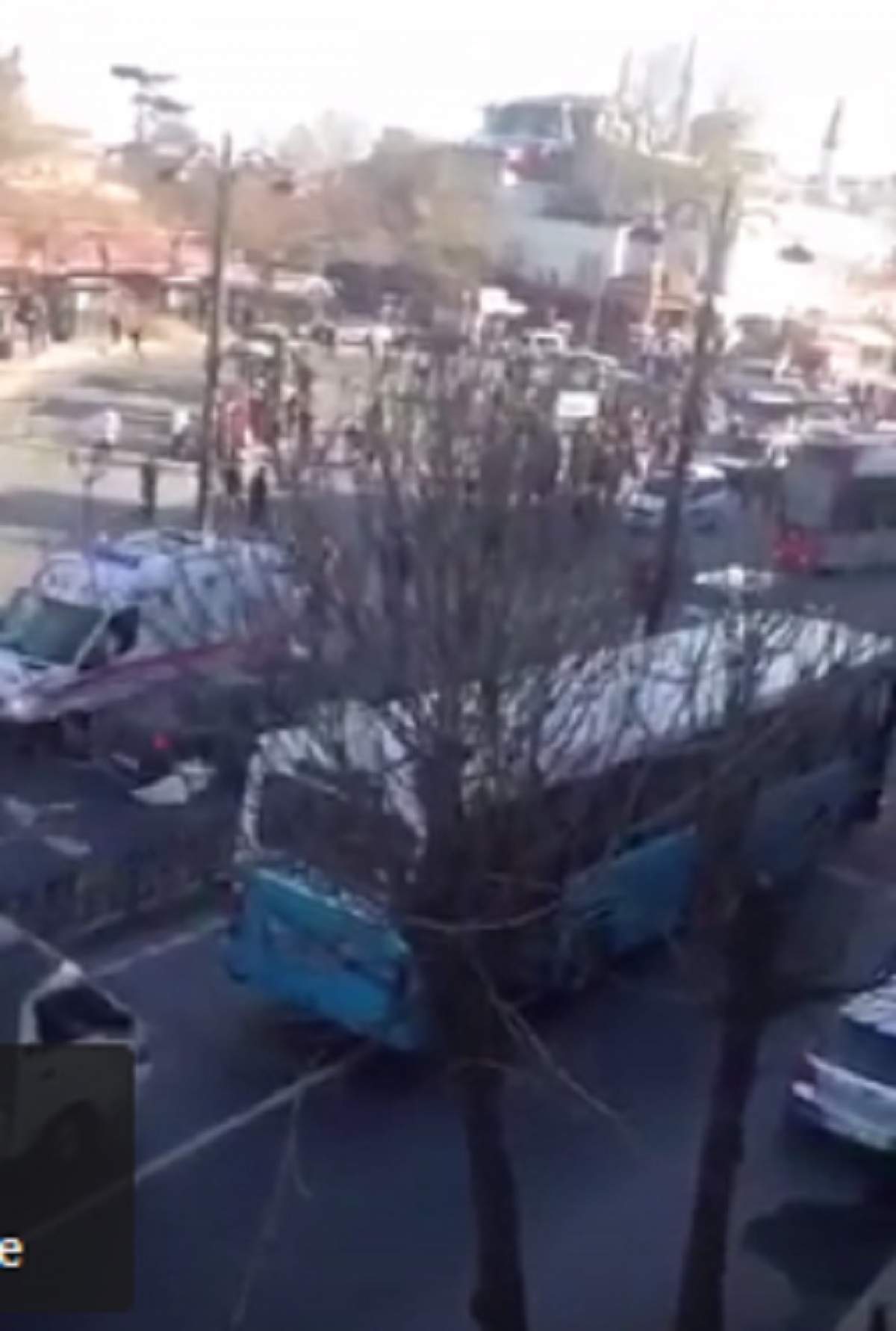 VIDEO / Explozie puternică la Istanbul! Mai multe persoane au fost rănite