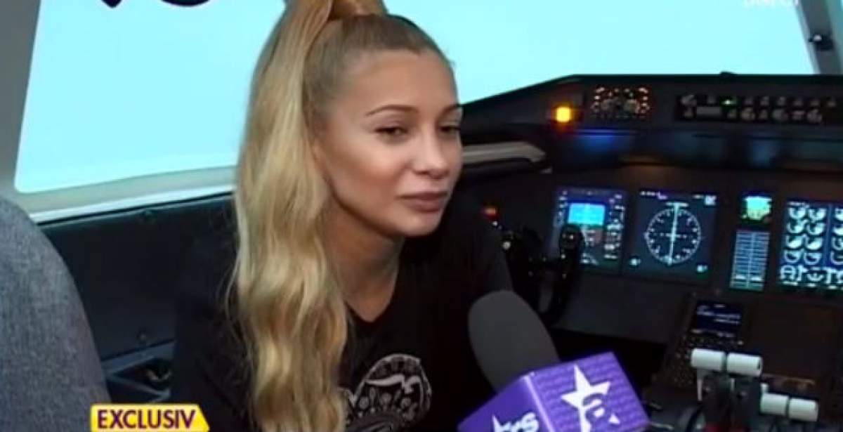 VIDEO / Lora, extrem de panicată în avion: "Am plâns foarte tare"