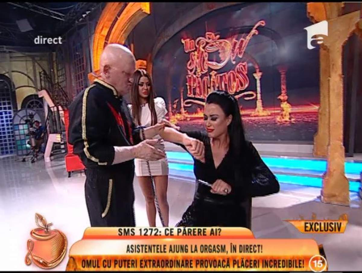 VIDEO / Daniela Crudu şi Ana Mocanu, "orgasm" în direct provocat de Omul ELECTRIC! Ce reacţie au avut asistentele "păcătoase" la atingerea lui Biba Struja