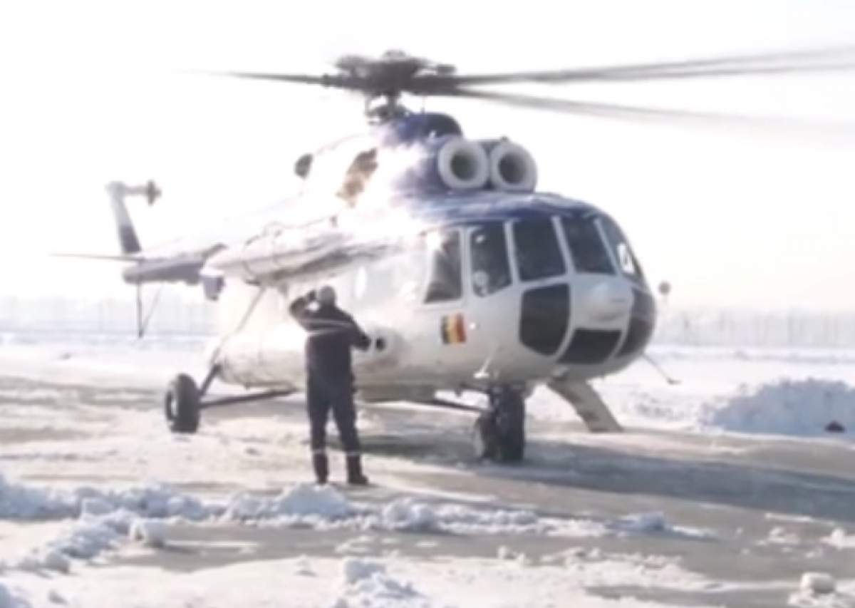 VIDEO / Turişti salvaţi cu elicopterele din vârful muntelui!