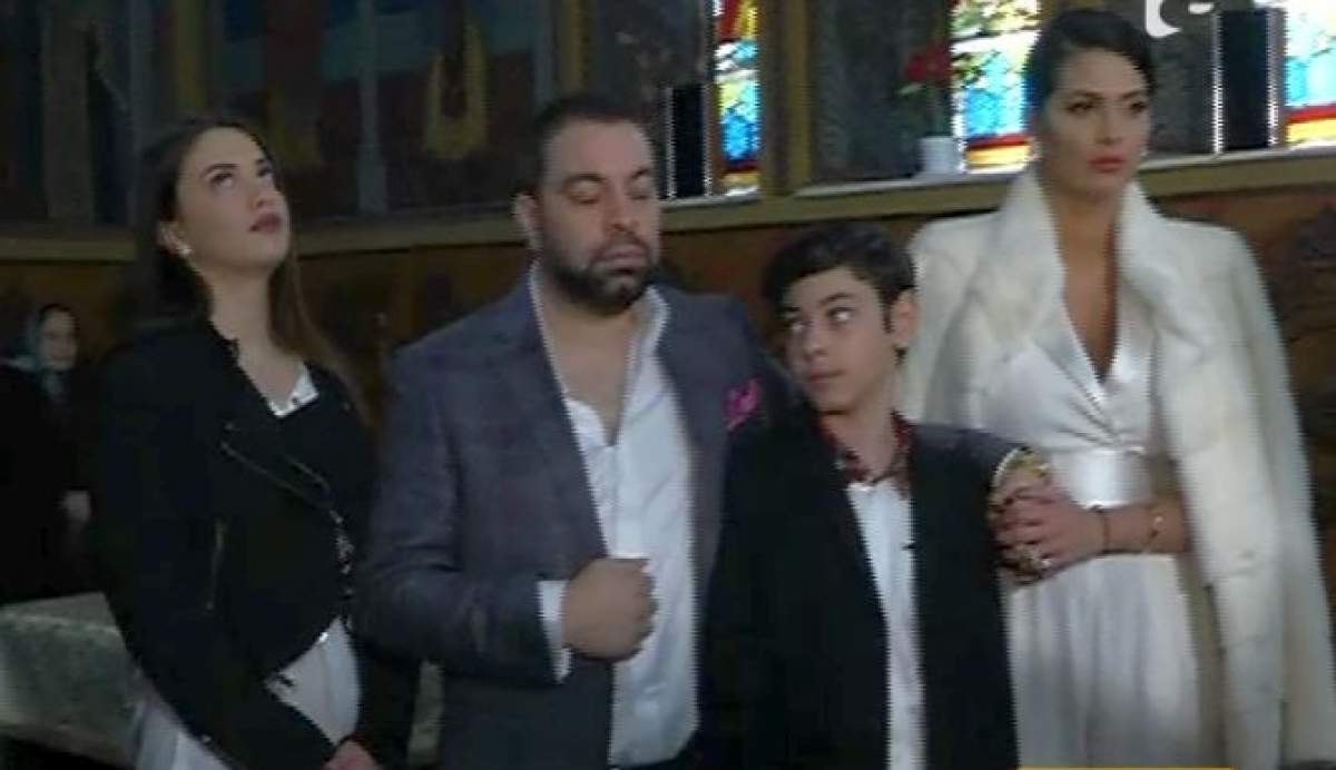 VIDEO / Şi-au creştinat fiica cu frica-n sân! Florin Salam şi Roxana Dobre au trecut prin emoţii crâncene în biserică: "Nu a putut fi botezată aşa cum ar fi trebuit"