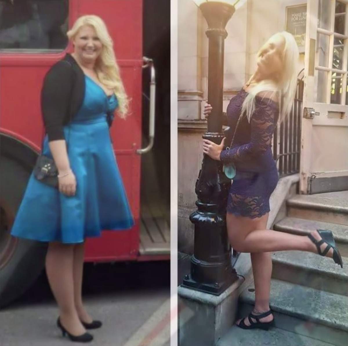 FOTO / A înnebunit toţi bărbaţii cu formele ei irezistibile! Transformarea spectaculoasă a unei femei supraponderale după ce a pierdut 30 de kilograme