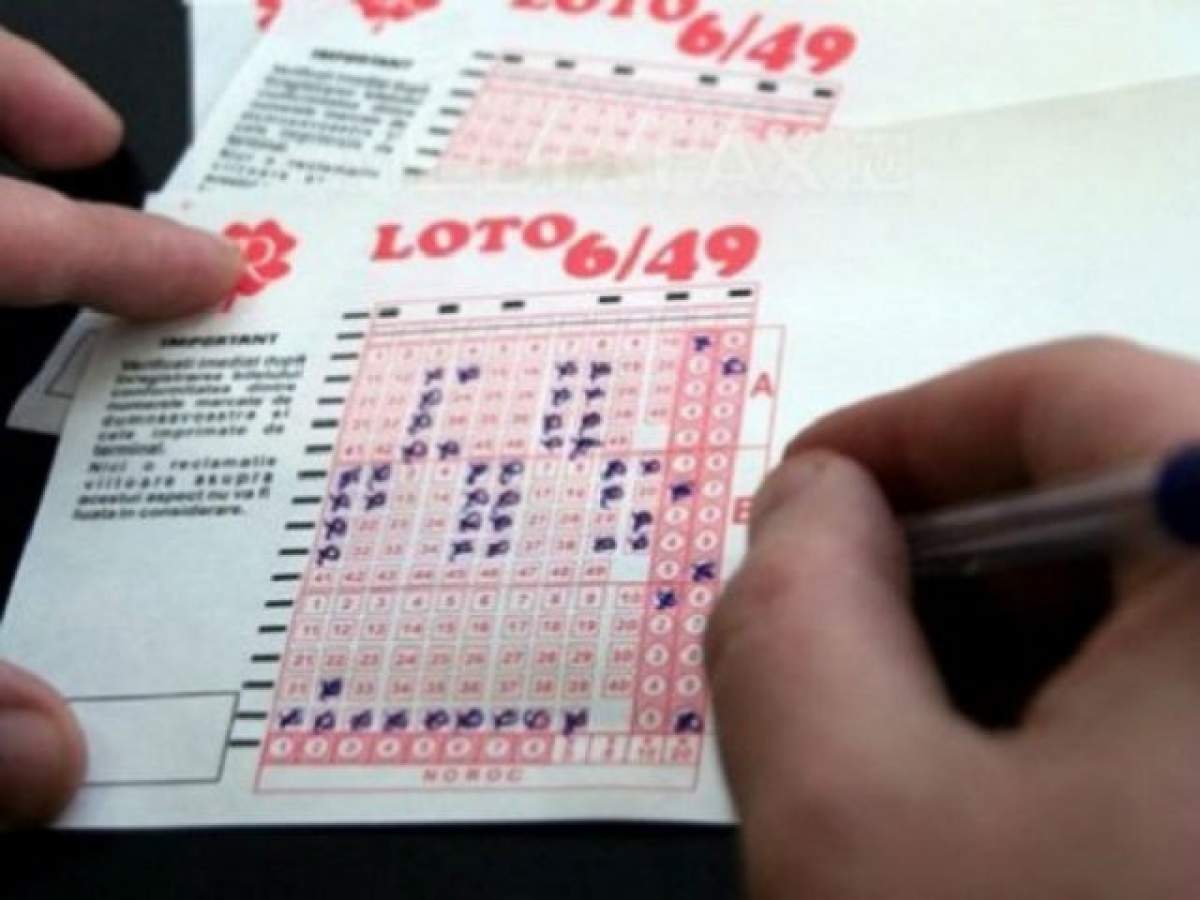 Culmea norocului! A câştigat MARELE PREMIU la Loto 6/49 cu numerele luate de pe panou