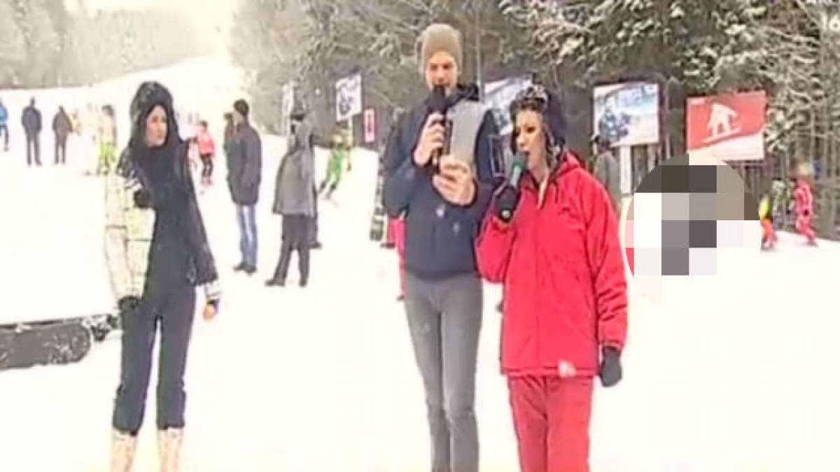 VIDEO / Moment amuzant în direct! Prezentau ştirile, iar ce s-a văzut în spatele lor a stârnit râsul tuturor!