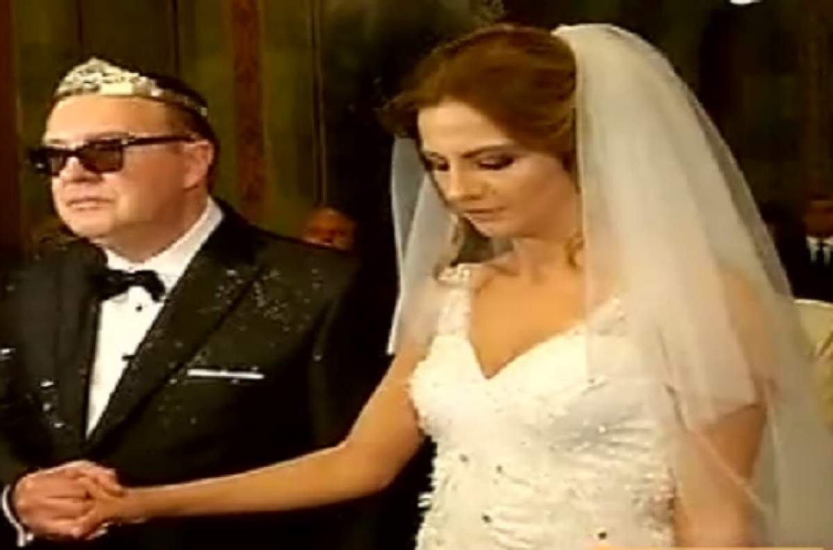 VIDEO / Imagini din biserică, de la nunta lui Gabriel Cotabiţă cu Alina! Mărturisirea făcută de artist la ieşirea din lăcaşul sfânt