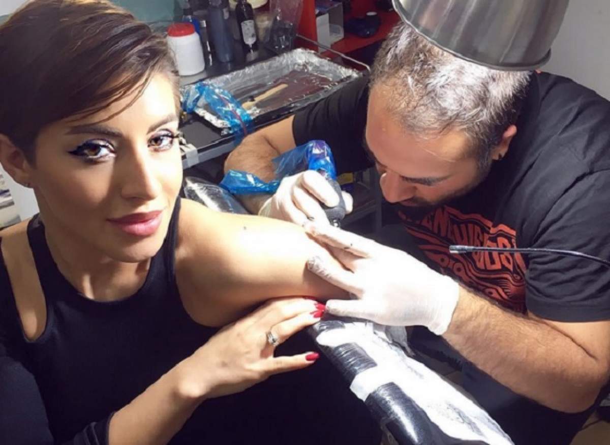 Nicoleta Nucă îşi măreşte colecţia de tatuaje: "Ce altceva poţi să faci când plouă?"