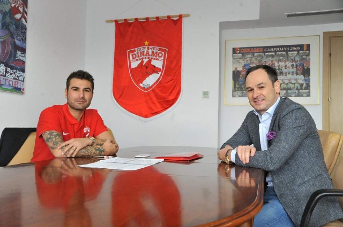 OFICIAL! Adrian Mutu s-a întors la Dinamo!