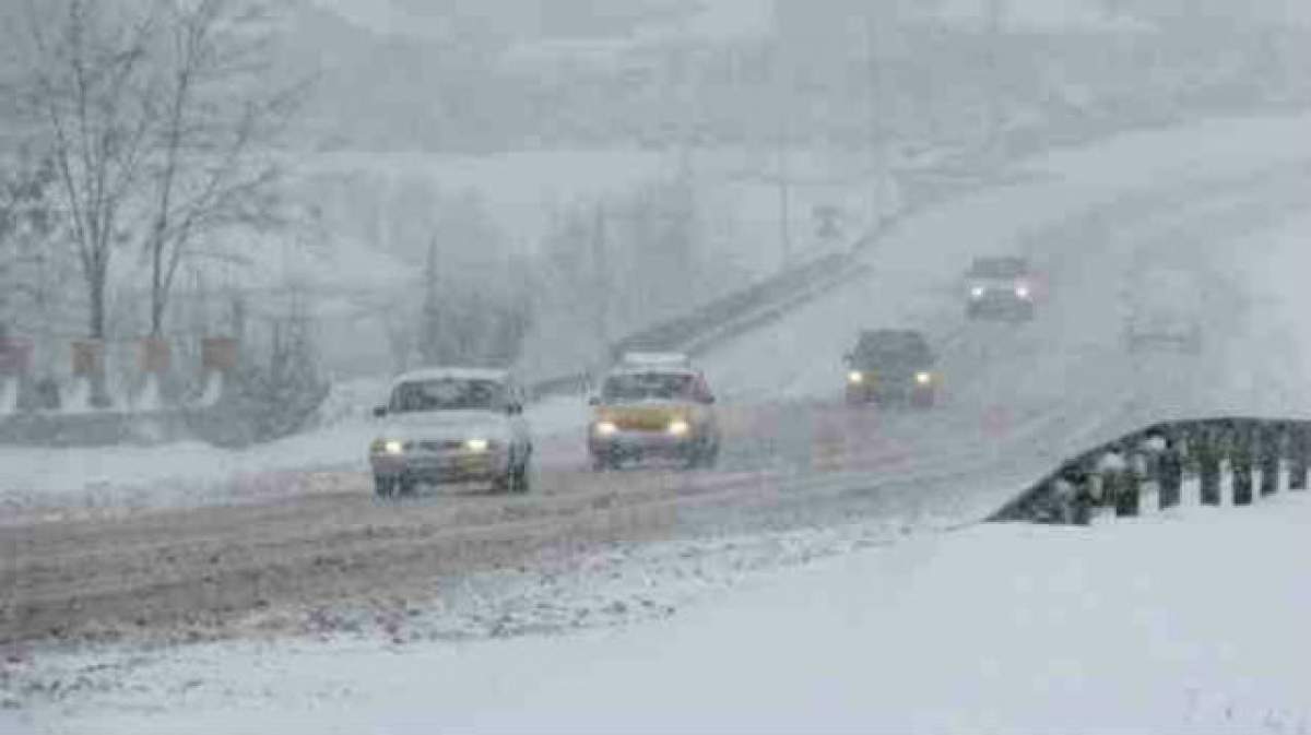 România, acoperită de zăpadă! E COD GALBEN de NINSOARE în 4 JUDEŢE