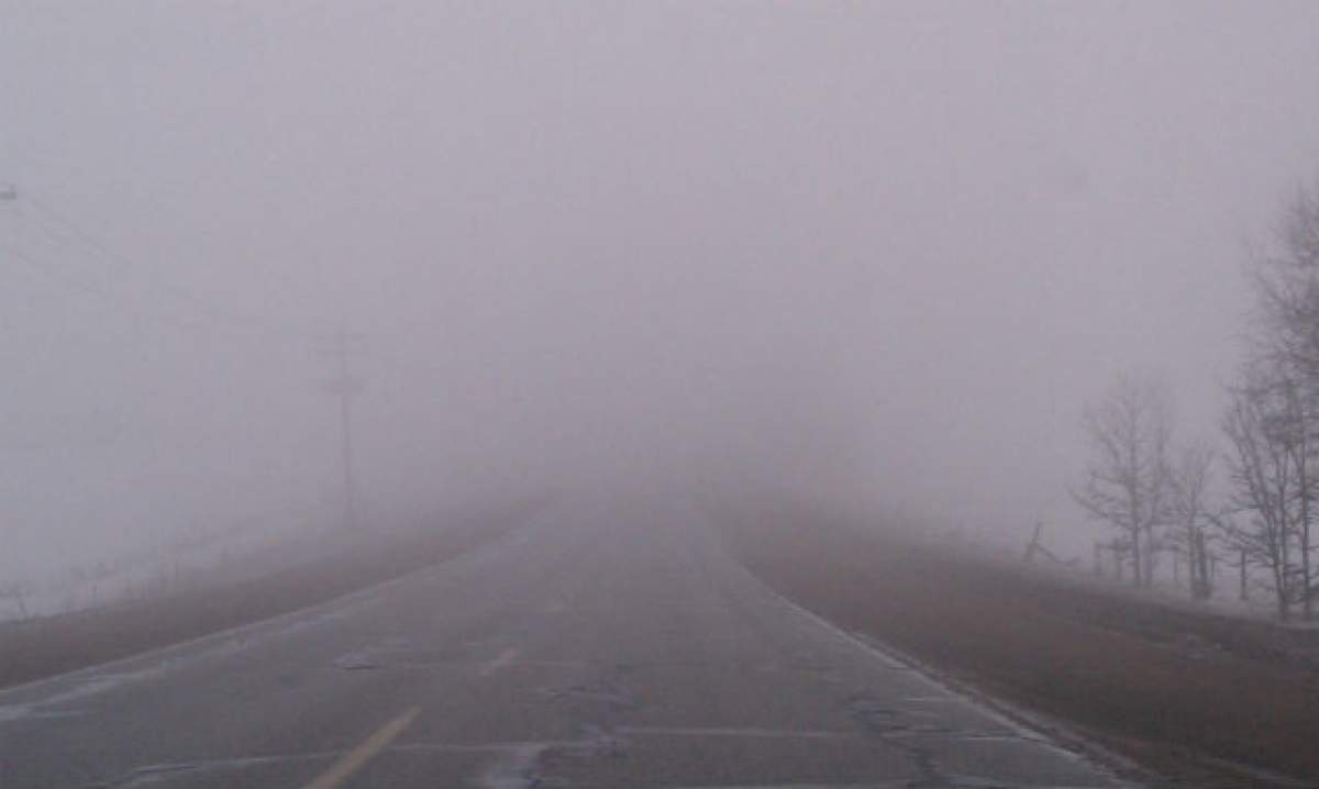 Atenţie, şoferi! Meteorologii au emis COD GALBEN de CEAŢĂ! Vezi ce judeţe sunt vizate înainte să pleci la drum