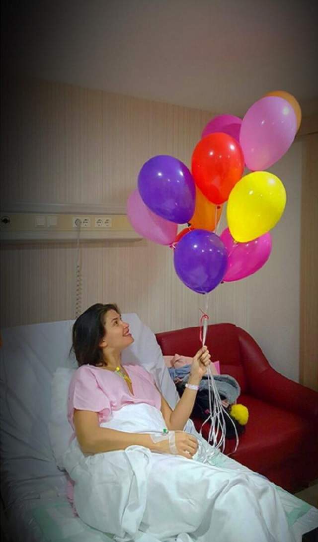 Ce a apărut pe pagina de Instagram a Alinei Puşcaş la câteva ore după ce a născut-o pe Melissa