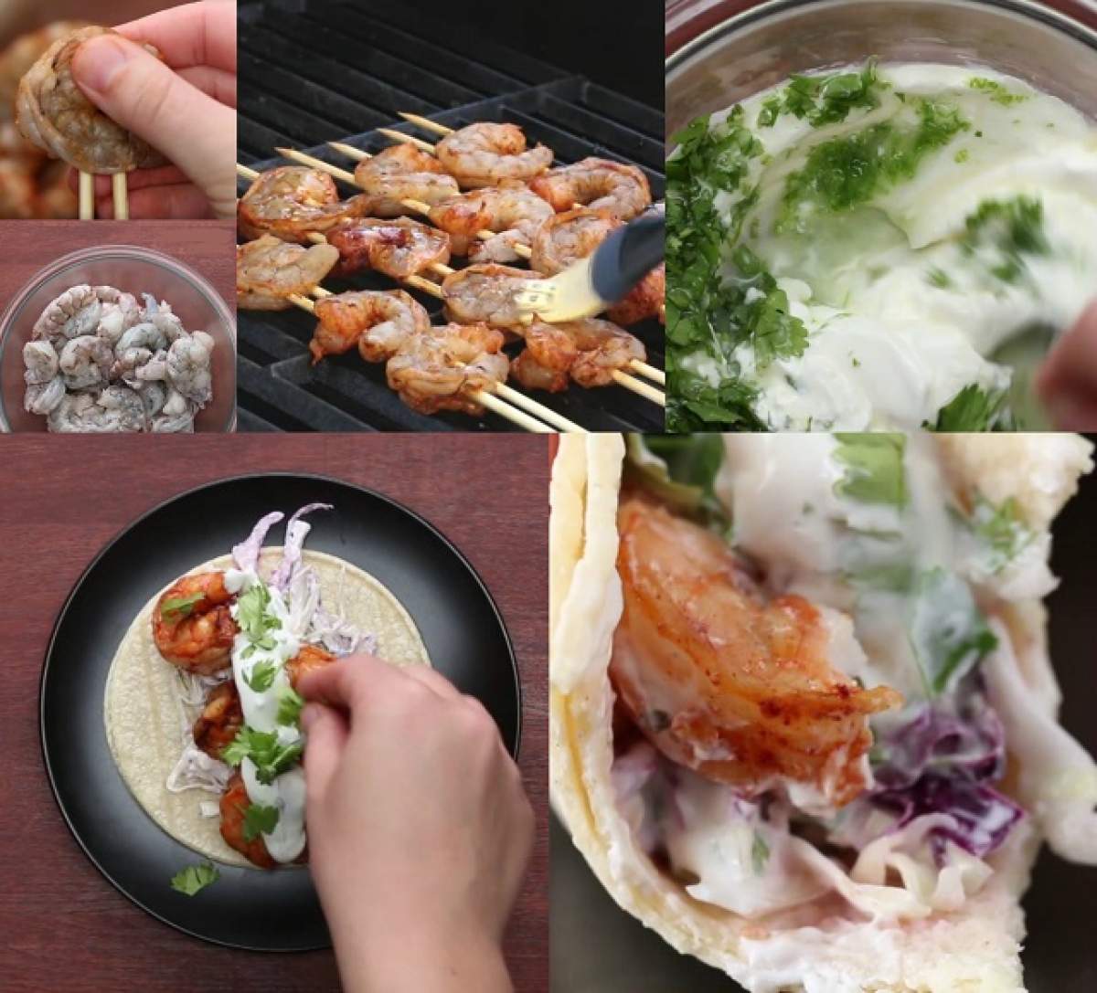 VIDEO / REȚETA ZILEI: VINERI - Tacos cu creveți și jalapeno