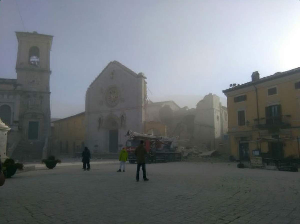 VIDEO / Italia s-a zguduit puternic din nou! Seismul a avut o magnitudine de 6,6 grade pe scara Richter