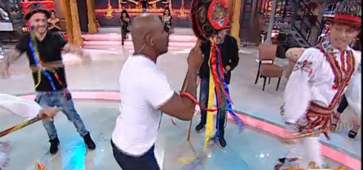 VIDEO / Mike Tyson a dansat "Căluşarii" în platoul de la "Un Show Păcătos"! Toţi au rămas mască atunci când i-au văzut mişcările