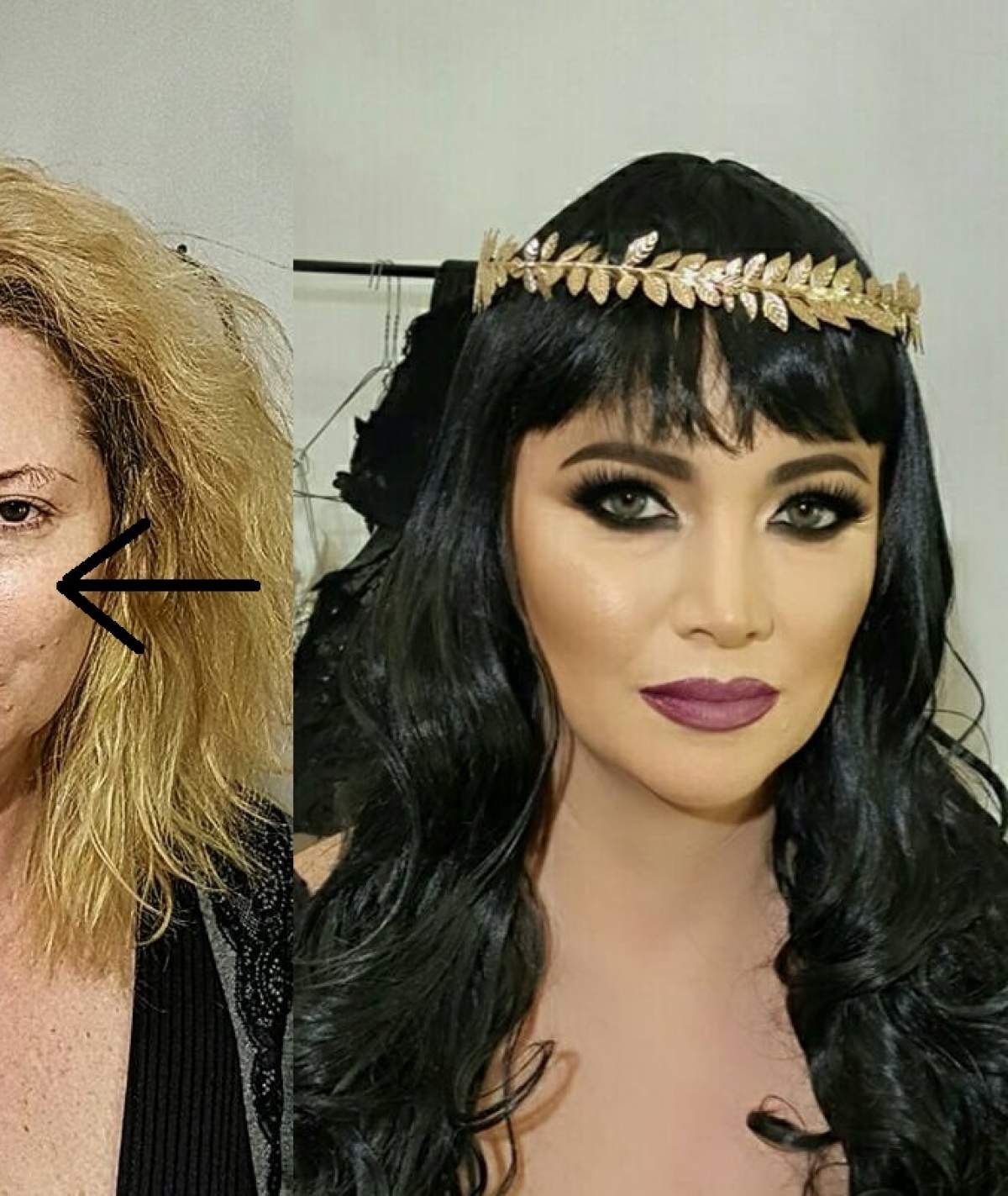 FOTO / Oana Lis, înainte şi după să treacă prin mâna stiliştilor! Transformarea este şocantă