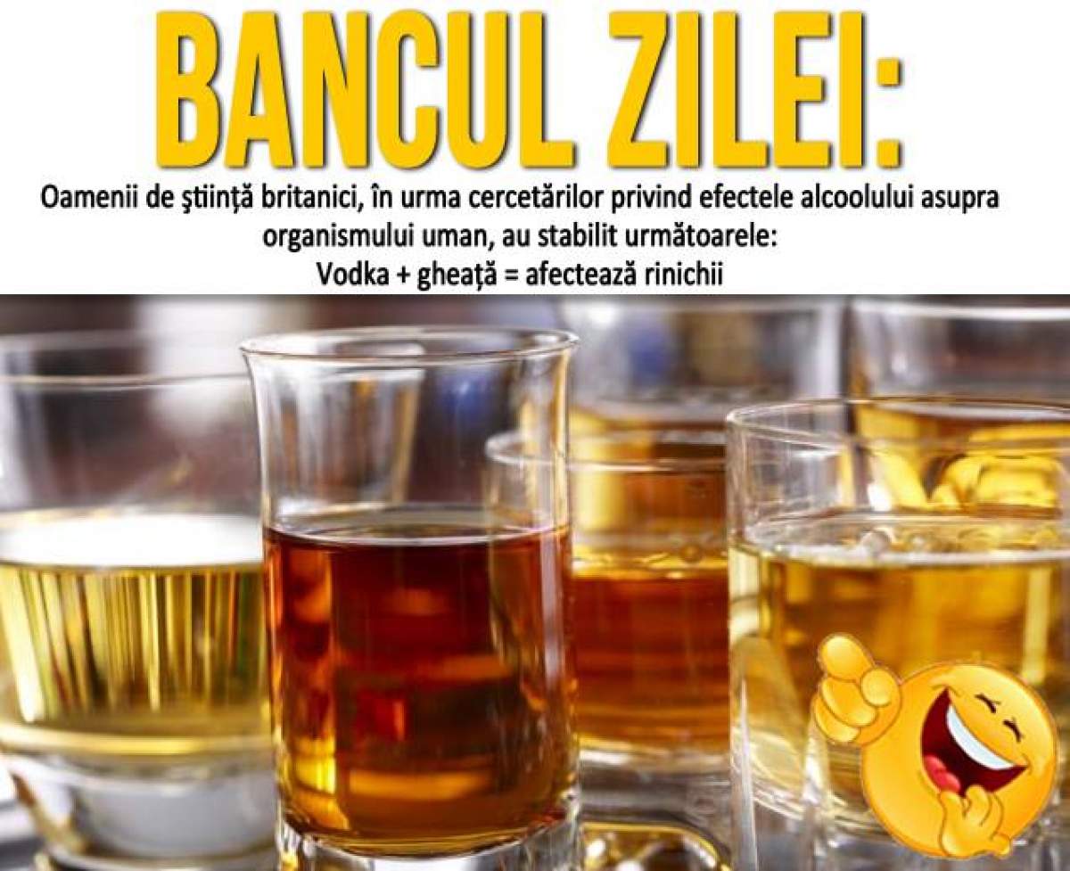 BANCUL ZILEI - DUMINICĂ: Oamenii de ştiinţă britanici, în urma cercetărilor...