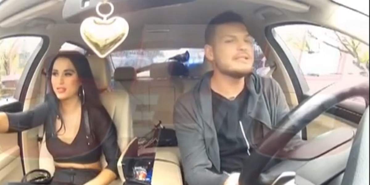 VIDEO / Alertă în showbiz. Daniela Crudu și Bote, săltați de poliție în mijlocul străzii. Ce s-a întâmplat