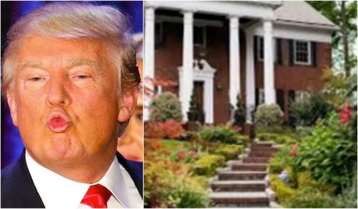 FOTO / Casa din copilărie a lui Donald Trump, scoasă la vânzare pe bani frumoși! Cât costă după ce a câștigat președinția