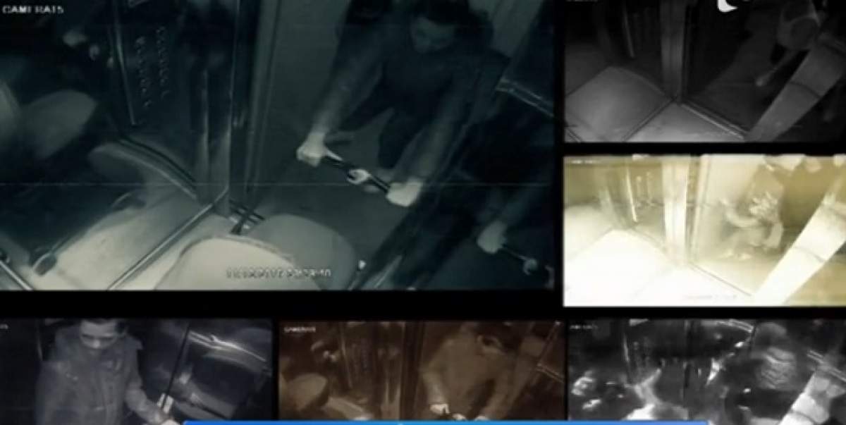 VIDEO / Imagini şocante într-un lift al unui bloc din Constanţa! O femeie a vrut să îl transforme într-un loc pentru gazare