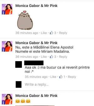 Monica Gabor a revenit pe Facebook! Ce a ales să posteze a uimit pe toată lumea: "E fetiţa ta?"