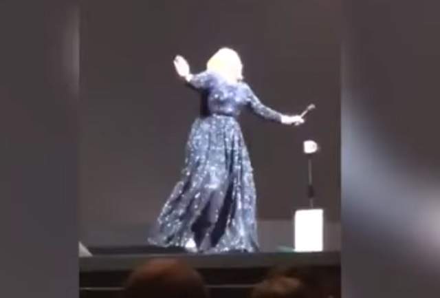 VIDEO / Adele, speriată de moarte în timpul unui concert! S-a oprit din cântat şi a început să înjure un invitat nedorit