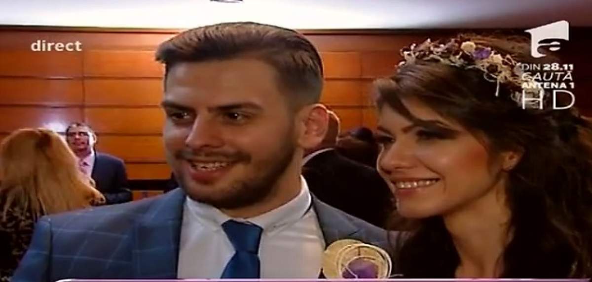VIDEO / Imagini nedifuzate de la nunta Adrianei şi a lui Valentin, foşti concurenţi la "Mireasă pentru fiul meu"