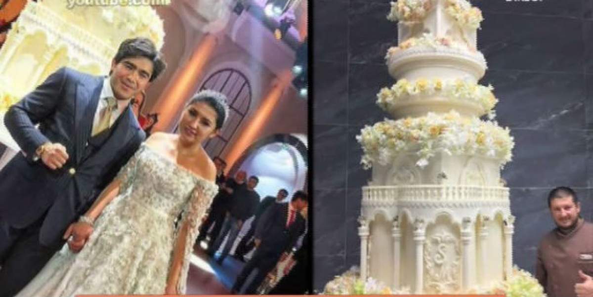 VIDEO / Nunta anului în Rusia! Rochia miresei a costat 500.000 de lire sterline