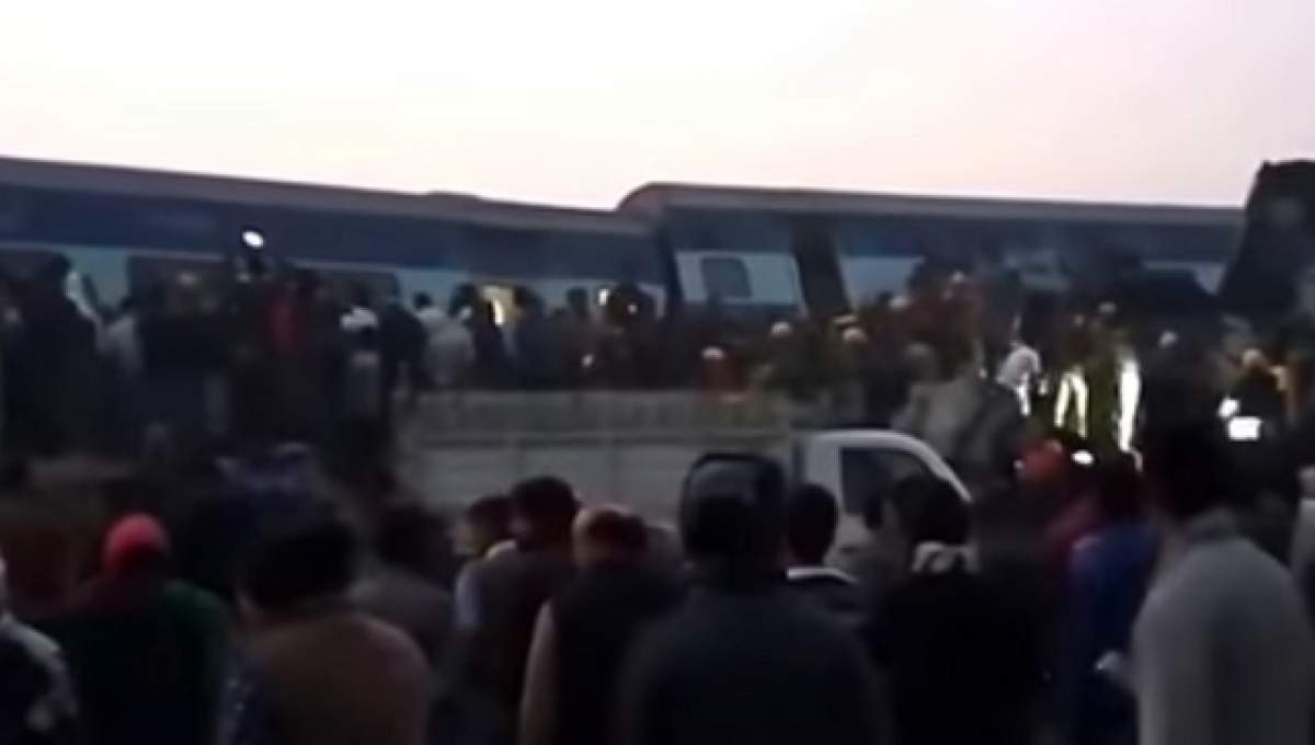 VIDEO / Un tren de pasageri a deraiat în nordul Indiei. Sunt cel puțin 60 de morți