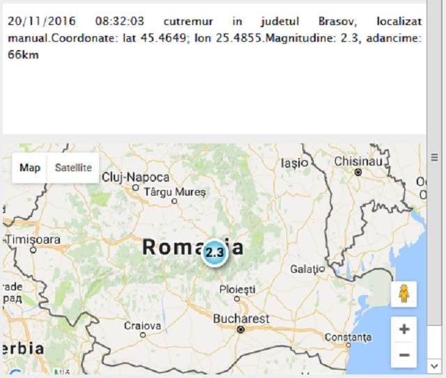 Un nou cutremur în România, duminică dimineaţă