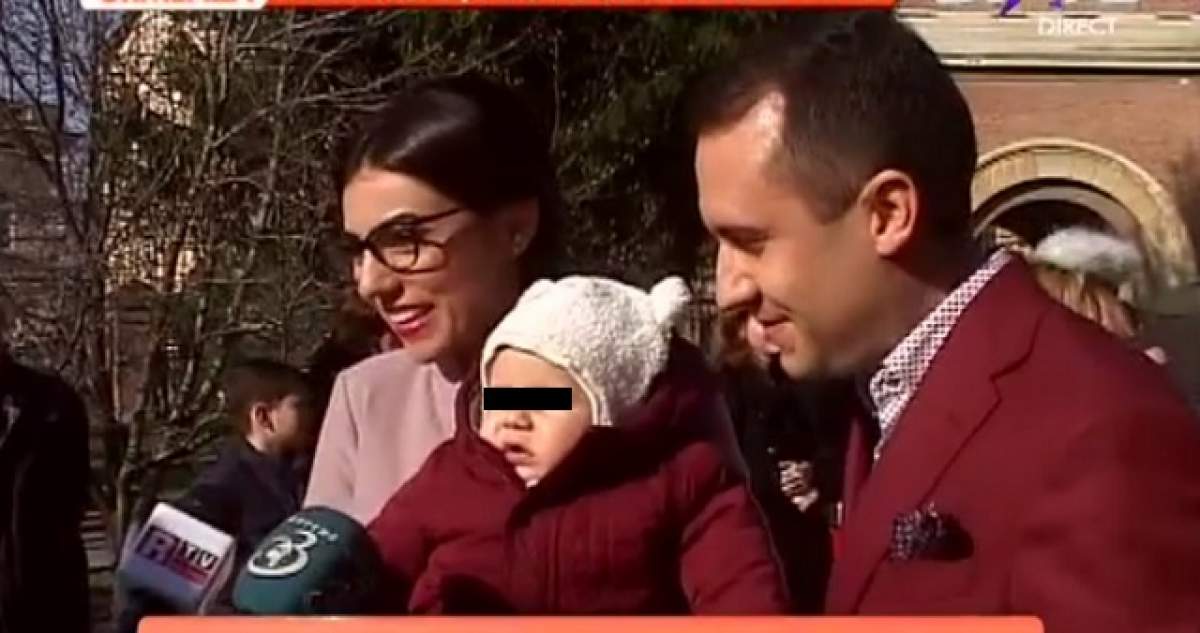 VIDEO / Sărbătoare mare în familia lui Constantin Enceanu! Artistul şi-a botezat nepoţelul