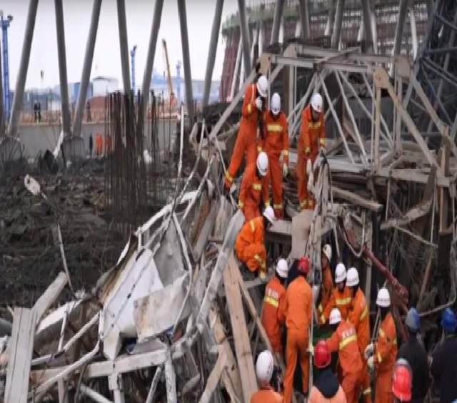 VIDEO / Accident pe un şantier din China! Peste 40 de persoane au murit