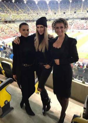 FOTO / Anamaria Prodan, show în tribune cu două vedete în timp ce Steaua era condusă de Osmanlispor!