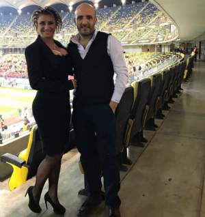 FOTO / Anamaria Prodan, show în tribune cu două vedete în timp ce Steaua era condusă de Osmanlispor!
