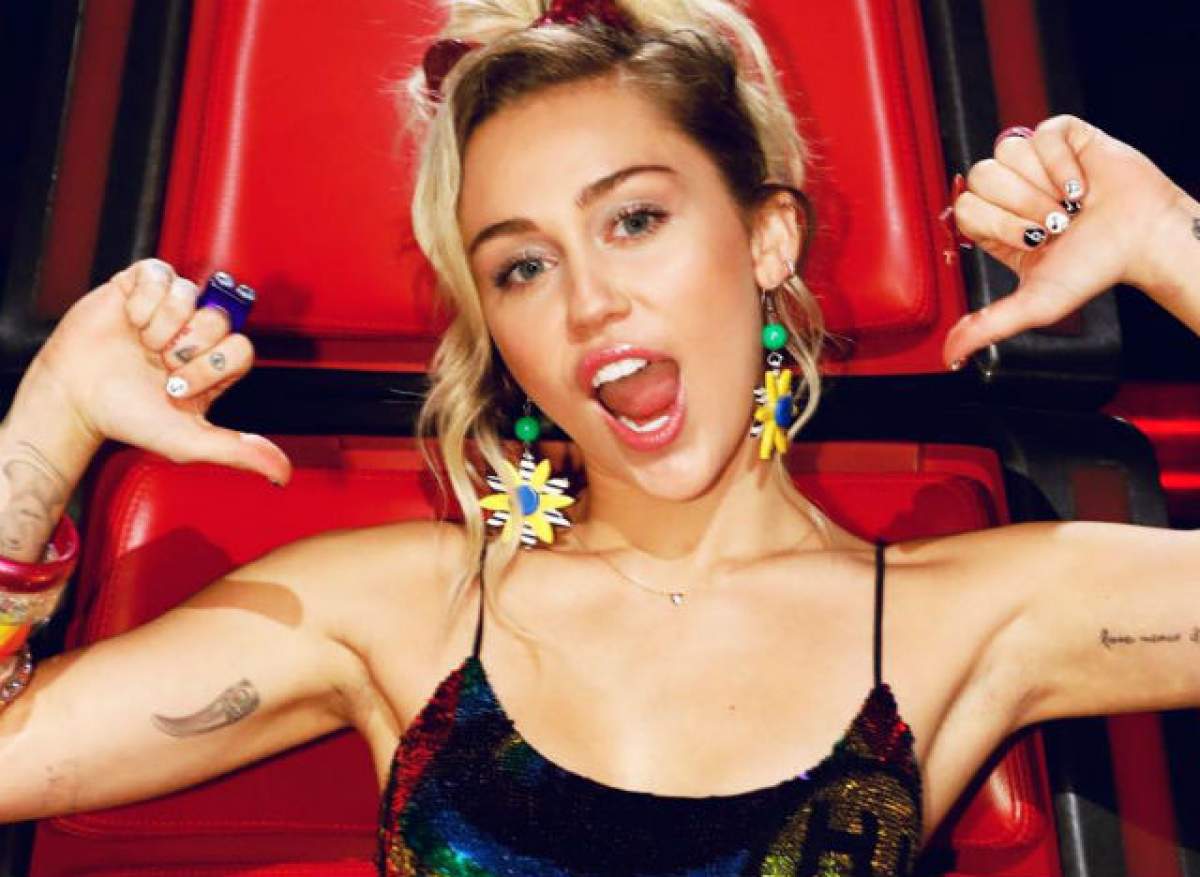 Miley Cyrus, cerută de nevastă chiar de ziua ei. Imagini cu inelul cu diamante!