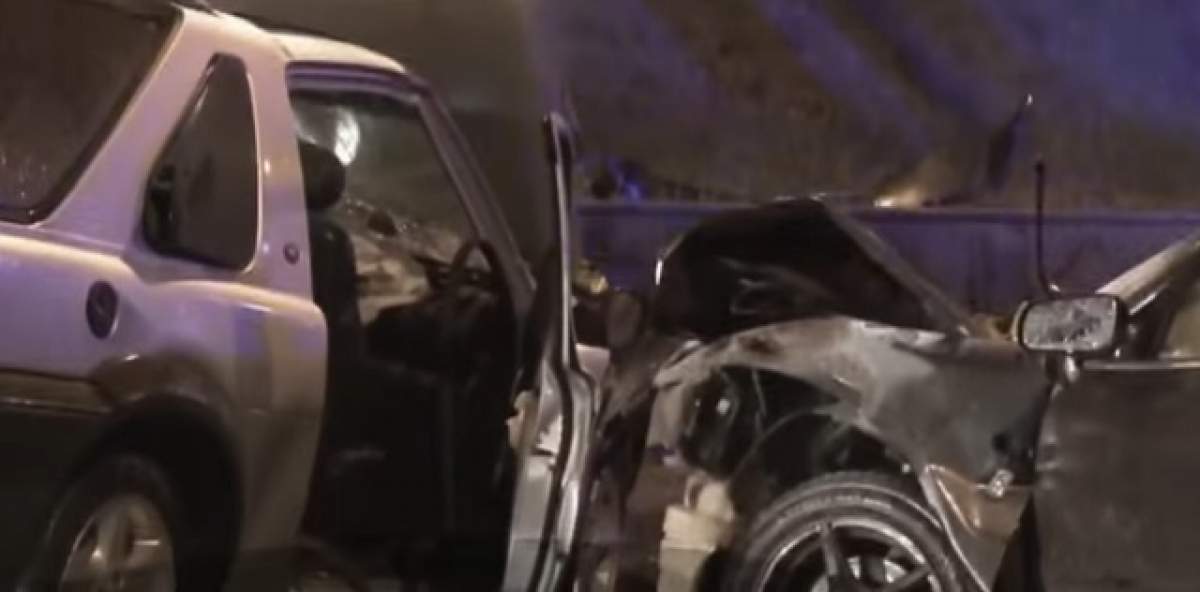 VIDEO / Accident grav în Botoşani. Un mort şi cinci răniţi în urma impactului