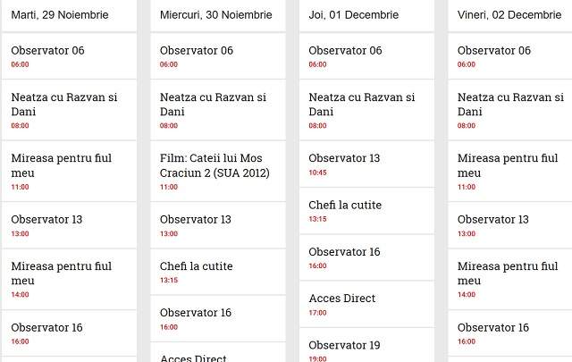 Emisiunea "Mireasă pentru fiul meu" nu va fi difuzată miercuri şi joi deloc